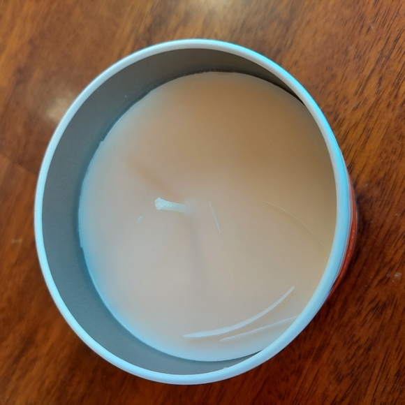 Candle Tin Pumpkin Patch BNWT Fall Autumn Scented Cinnamon Pumpkin Brown-Sugar - Picture 3 of 5